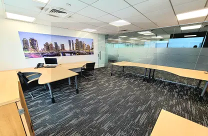 Office Space - Studio - 2 Bathrooms for rent in Concord Tower - Dubai Media City - Dubai