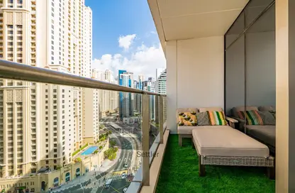 Apartment - 1 Bedroom - 2 Bathrooms for rent in Sparkle Tower 2 - Sparkle Towers - Dubai Marina - Dubai