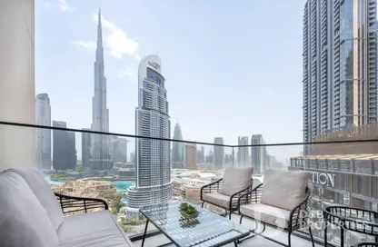 Apartment - 2 Bedrooms - 2 Bathrooms for rent in Burj Royale - Downtown Dubai - Dubai