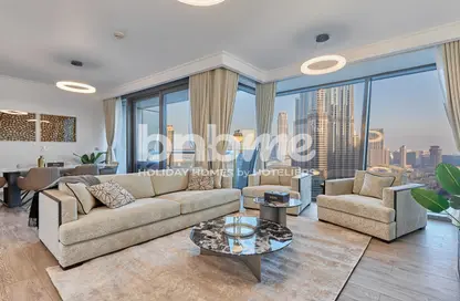 Apartment - 3 Bedrooms - 4 Bathrooms for rent in Burj Vista 1 - Burj Vista - Downtown Dubai - Dubai