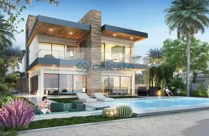 Villa - 3 Bedrooms - 4 Bathrooms for sale in Costa Brava at DAMAC Lagoons - Damac Lagoons - Dubai