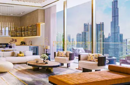 Apartment - 4 Bedrooms - 4 Bathrooms for sale in Exquisite Living Residences - Burj Khalifa Area - Downtown Dubai - Dubai