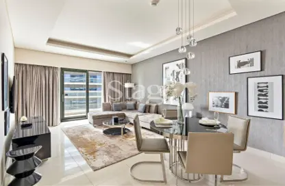 Apartment - 1 Bedroom - 2 Bathrooms for rent in Tower B - DAMAC Towers by Paramount - Business Bay - Dubai