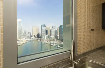 Apartment - 1 Bedroom - 2 Bathrooms for rent in Marina Wharf 1 - Marina Wharf - Dubai Marina - Dubai