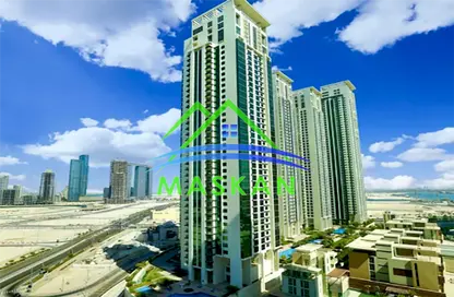 Apartment - 1 Bedroom - 2 Bathrooms for rent in Burooj Views - Marina Square - Al Reem Island - Abu Dhabi