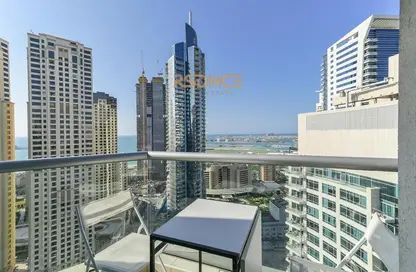 Apartment - 1 Bedroom - 2 Bathrooms for rent in Bonaire Tower - Park Island - Dubai Marina - Dubai