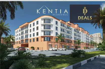 Apartment - 2 Bedrooms - 3 Bathrooms for sale in Kentia - Ajman Uptown Villas - Ajman Uptown - Ajman