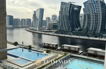 Apartment - 1 Bedroom - 2 Bathrooms for sale in Binghatti Canal - Business Bay - Dubai