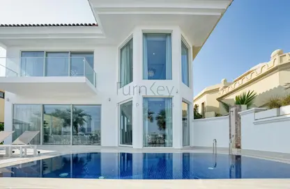 Villa - 5 Bedrooms - 6 Bathrooms for rent in Garden Homes Frond D - Garden Homes - Palm Jumeirah - Dubai