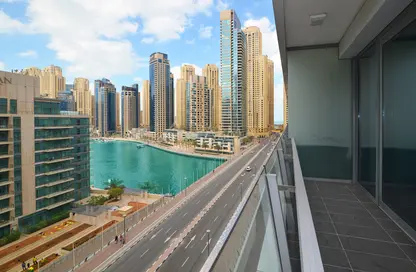 Apartment - 1 Bedroom - 2 Bathrooms for sale in Silverene Tower A - Silverene - Dubai Marina - Dubai