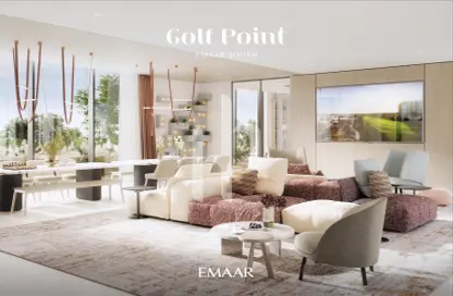 Apartment - 3 Bedrooms - 4 Bathrooms for sale in Golf Point - EMAAR South - Dubai South (Dubai World Central) - Dubai