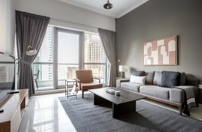 Apartment - 1 Bedroom - 2 Bathrooms for rent in Central Tower - Bay Central - Dubai Marina - Dubai