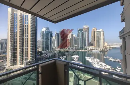 Apartment - 2 Bedrooms - 2 Bathrooms for rent in Al Anbar Tower - Emaar 6 Towers - Dubai Marina - Dubai