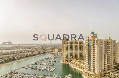 Apartment - 2 Bedrooms - 3 Bathrooms for rent in Marina Residences 2 - Marina Residences - Palm Jumeirah - Dubai