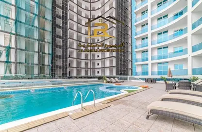 Apartment - 1 Bathroom for sale in Oasis Tower - Al Rashidiya 1 - Al Rashidiya - Ajman