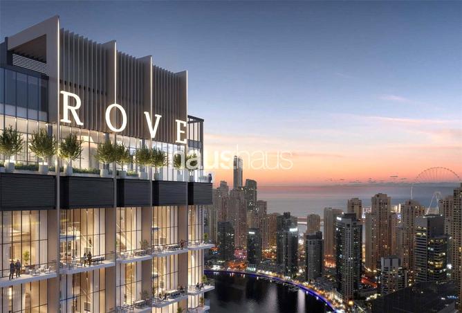 Apartment - Studio - 1 Bathroom for sale in Rove Home Dubai Marina - Dubai Marina - Dubai