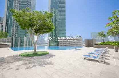 Apartment - 1 Bedroom - 2 Bathrooms for rent in Burooj Views - Marina Square - Al Reem Island - Abu Dhabi