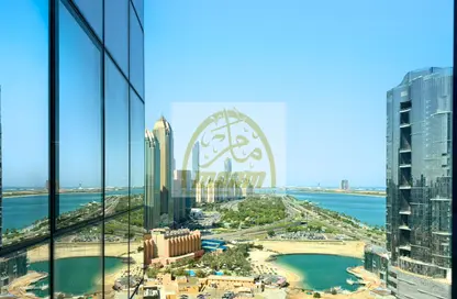 Apartment - 1 Bedroom - 2 Bathrooms for rent in Al Jowhara Tower - Corniche Road - Abu Dhabi