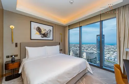 شقة - 2 غرف نوم - 3 حمامات للايجار في العنوان رزيدنسز برج الأوبرا دبي 1 - ذو ادراس ريزيدنس دبي أوبرا - دبي وسط المدينة - دبي
