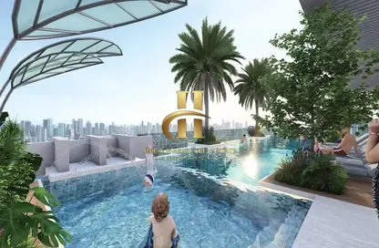 Apartment - 2 Bedrooms - 3 Bathrooms for sale in Gharbi I Residences - Arjan - Dubai