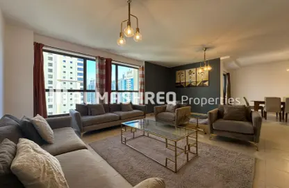 Apartment - 3 Bedrooms - 4 Bathrooms for rent in Murjan 1 - Murjan - Jumeirah Beach Residence - Dubai