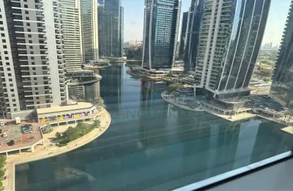 Apartment - 1 Bedroom - 2 Bathrooms for rent in MAG 214 - JLT Cluster R - Jumeirah Lake Towers - Dubai