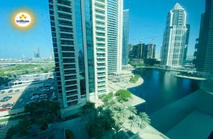 Office Space - Studio - 1 Bathroom for rent in One Lake Plaza - JLT Cluster T - Jumeirah Lake Towers - Dubai