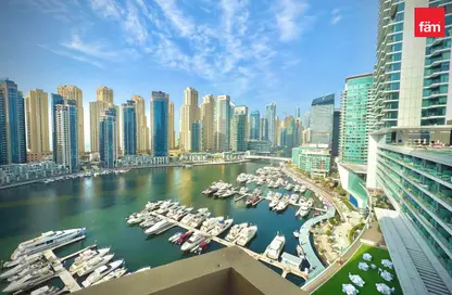 Apartment - 2 Bedrooms - 3 Bathrooms for rent in Marina Sail - Dubai Marina - Dubai