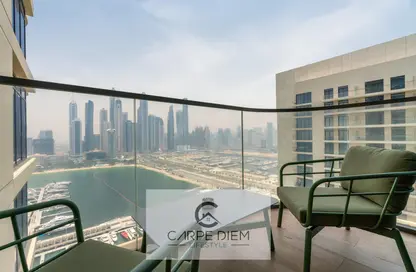 Apartment - 2 Bedrooms - 2 Bathrooms for rent in Marina Vista - EMAAR Beachfront - Dubai Harbour - Dubai