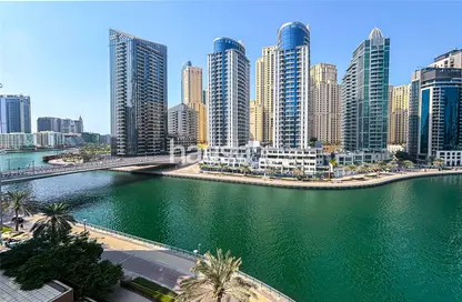 Apartment - 3 Bedrooms - 4 Bathrooms for rent in Ary Marina View Tower - Dubai Marina - Dubai