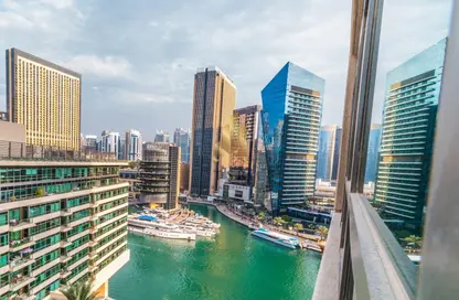 Apartment - 1 Bedroom - 2 Bathrooms for rent in Marina Quays West - Marina Quays - Dubai Marina - Dubai