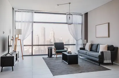 Apartment - 1 Bedroom - 2 Bathrooms for rent in Index Tower - DIFC - Dubai