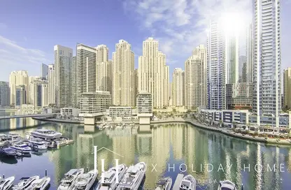 Apartment - 1 Bedroom - 1 Bathroom for rent in JW Marriott Hotel Marina - Dubai Marina - Dubai