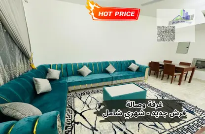 Apartment - 1 Bedroom - 2 Bathrooms for rent in Al Nafoora 1 building - Al Rawda 2 - Al Rawda - Ajman