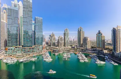 Apartment - 1 Bedroom - 2 Bathrooms for rent in Marina Terrace - Dubai Marina - Dubai