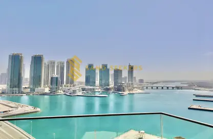 Apartment - 2 Bedrooms - 4 Bathrooms for rent in Water Front Tower B - Waterfront Residential Towers - Tourist Club Area - Abu Dhabi