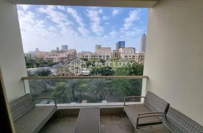 Apartment - 1 Bedroom - 1 Bathroom for rent in Al Dhafra 1 - Al Dhafra - Greens - Dubai