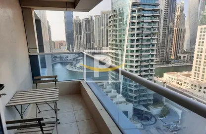 Apartment - 1 Bedroom - 1 Bathroom for rent in Marina Diamond 4 - Marina Diamonds - Dubai Marina - Dubai