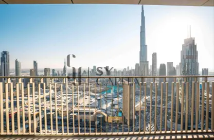 Apartment - 4 Bedrooms - 5 Bathrooms for rent in Downtown Views II Tower 1 - Downtown Views II - Downtown Dubai - Dubai