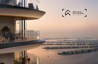 Apartment - 1 Bedroom - 1 Bathroom for sale in The Bristol - EMAAR Beachfront - Dubai Harbour - Dubai