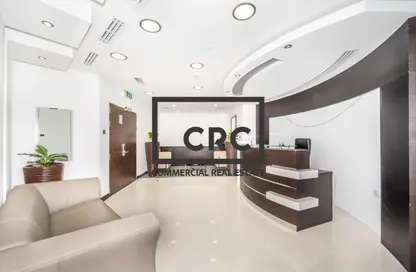 Office Space - Studio - 1 Bathroom for rent in Almas Tower - Lake Almas East - Jumeirah Lake Towers - Dubai