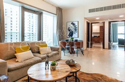 Apartment - 1 Bedroom - 2 Bathrooms for rent in Sparkle Tower 2 - Sparkle Towers - Dubai Marina - Dubai