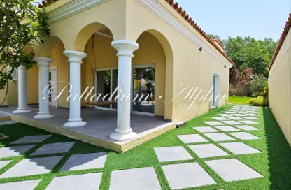 Villa - 4 Bedrooms - 5 Bathrooms for rent in Bungalows Area - Green Community West - Green Community - Dubai