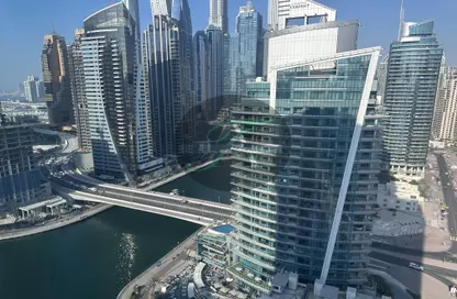 Apartment - 1 Bedroom - 1 Bathroom for rent in Time Place Tower - Dubai Marina - Dubai