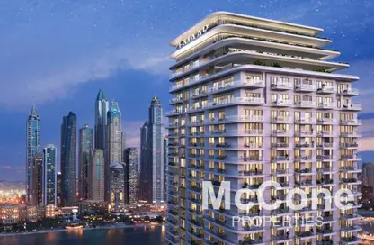 Apartment - 1 Bedroom - 1 Bathroom for sale in Beachgate by Address - EMAAR Beachfront - Dubai Harbour - Dubai