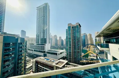 Apartment - 2 Bedrooms - 3 Bathrooms for rent in Cascades Tower - Dubai Marina - Dubai