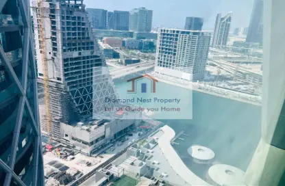 Apartment - 2 Bedrooms - 4 Bathrooms for rent in Water Front Tower B - Waterfront Residential Towers - Tourist Club Area - Abu Dhabi