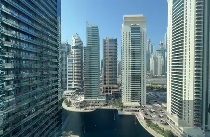 Apartment - 1 Bedroom - 2 Bathrooms for rent in V3 Tower - JLT Cluster V - Jumeirah Lake Towers - Dubai