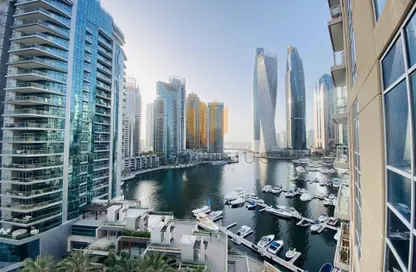 Apartment - 1 Bedroom - 1 Bathroom for rent in Al Habtoor Tower - Dubai Marina - Dubai