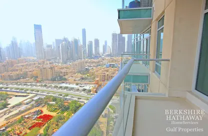 Apartment - 1 Bedroom - 2 Bathrooms for rent in Burj Views B - Burj Views - Downtown Dubai - Dubai